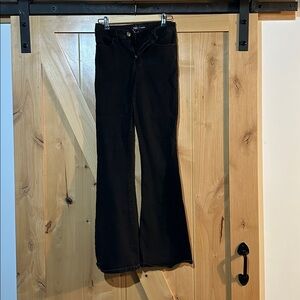 Black Flared Jeans